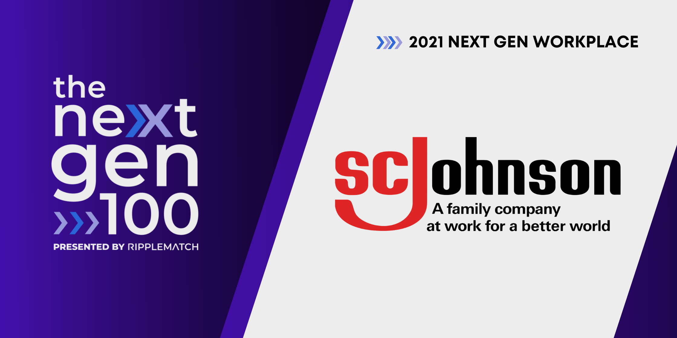 SC Johnson is a Top 100 Next Gen Workplace 2021